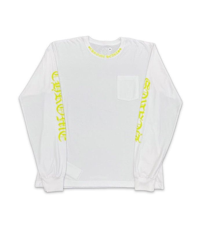 Chrome Hearts White Acidic Green L/s