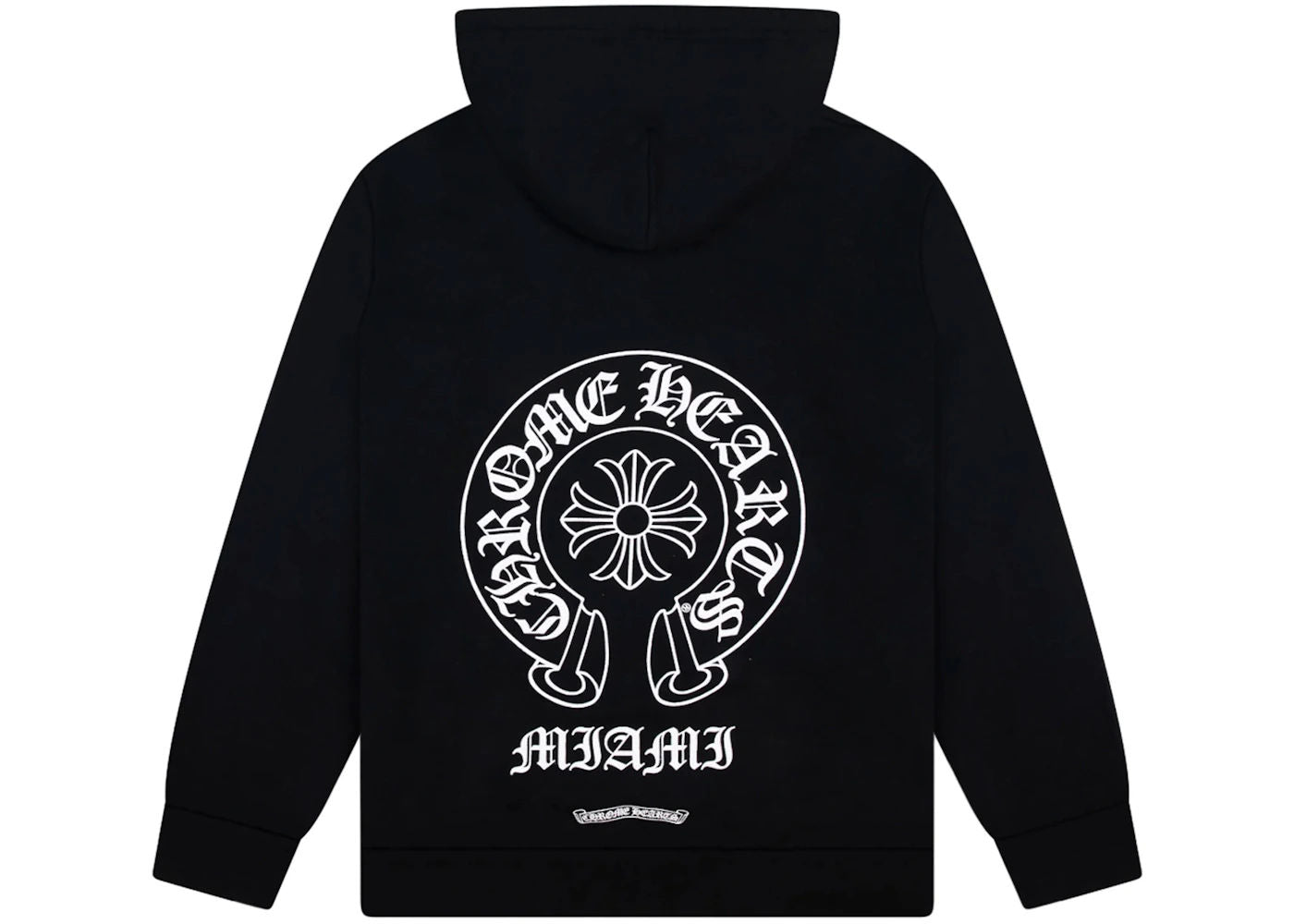 Chrome Hearts Miami Exclusive Zip Up Hoodie Black