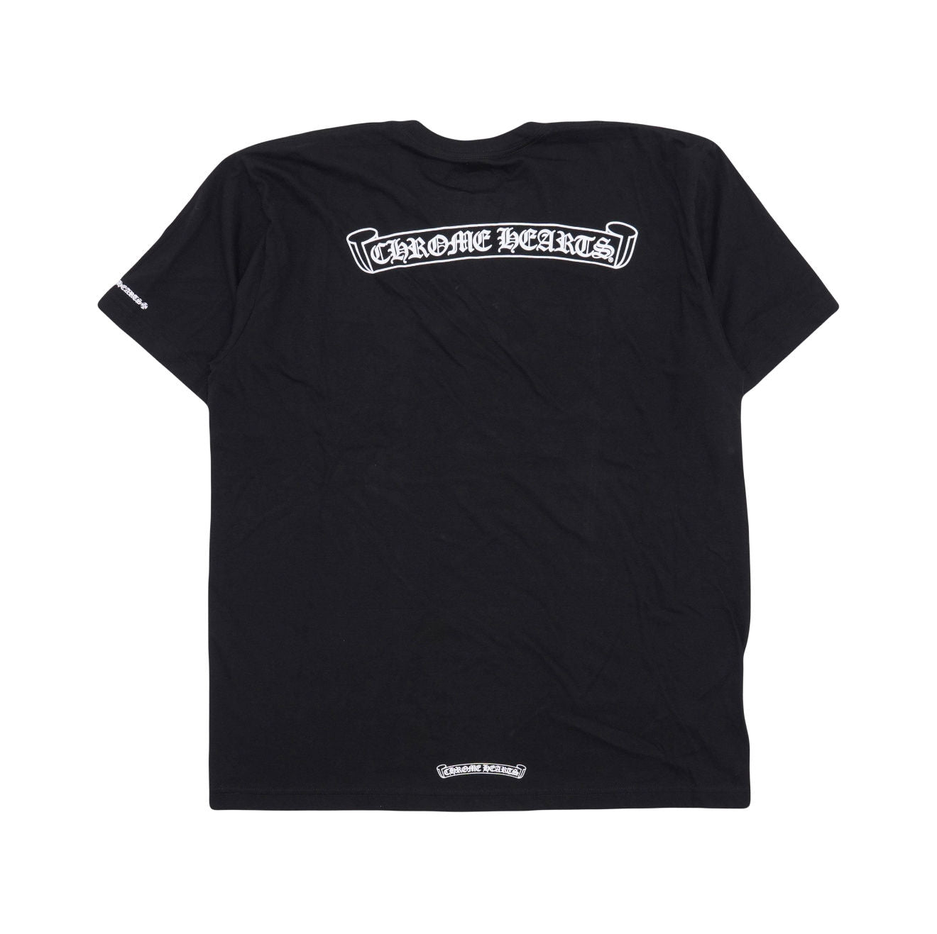 Chrome Hearts Black Scroll Pocket S/S