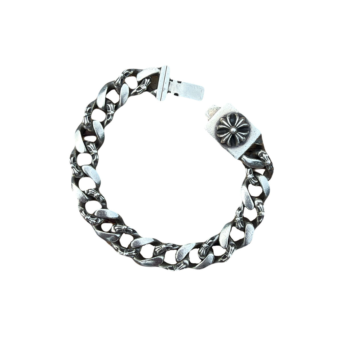 Chrome Hearts Fancy Link Cuban Bracelet - Lightly Used