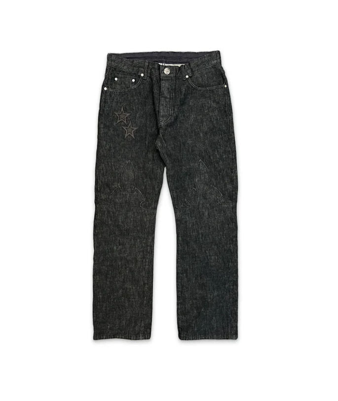 Chrome Hearts Star Patch Jeans