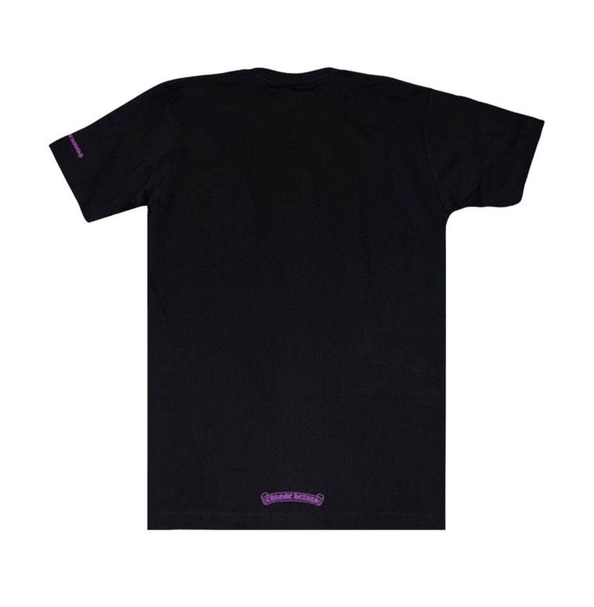 Chrome Hearts Black Purple Neck Scroll S/S