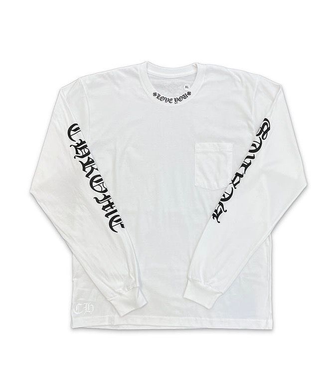 Chrome Hearts White Love You L/S