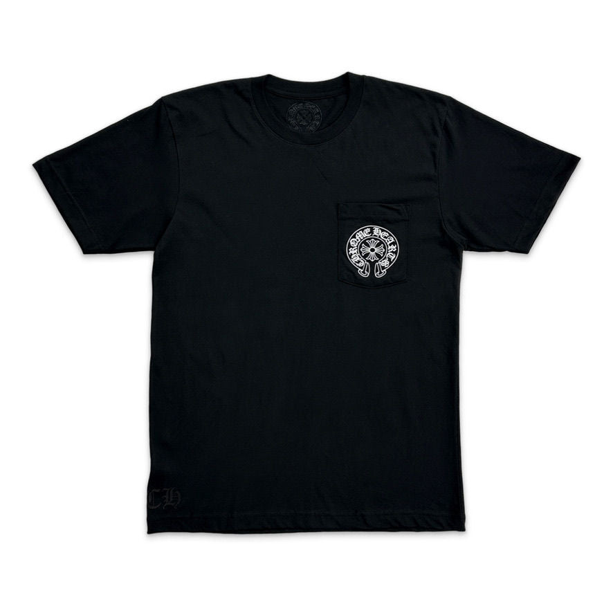 Chrome Hearts Black Miami Horseshoe S/S