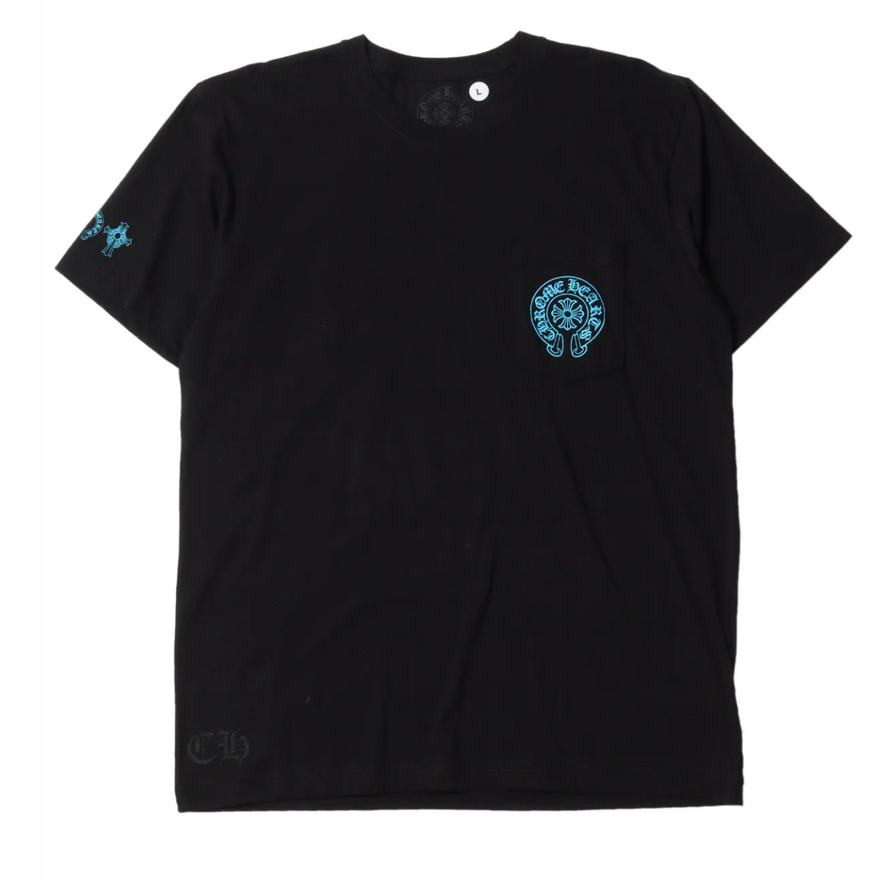 Chrome Hearts Black Teal Horseshoe S/S