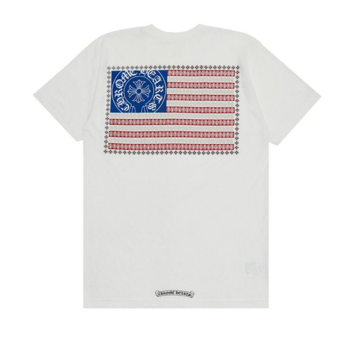 Chrome Hearts White American Flag S/s