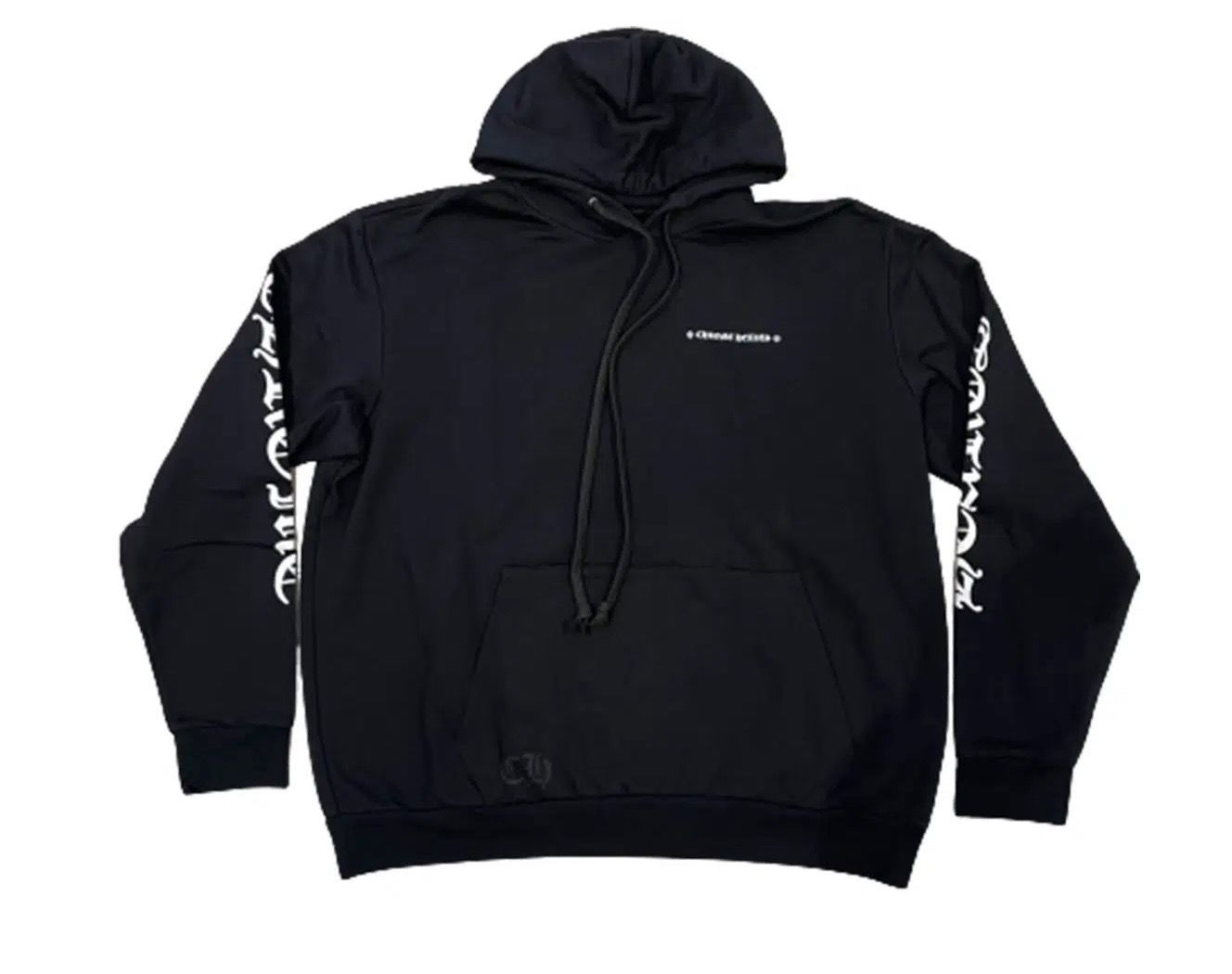 Chrome Hearts Black Cemetery Triple Cross Hoodie