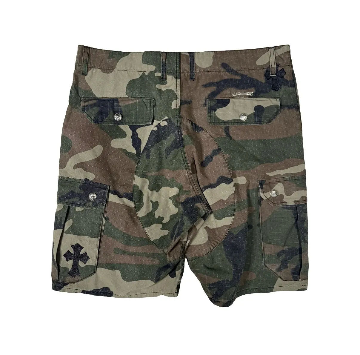 Chrome Hearts Camo Cross Patch Cargos
