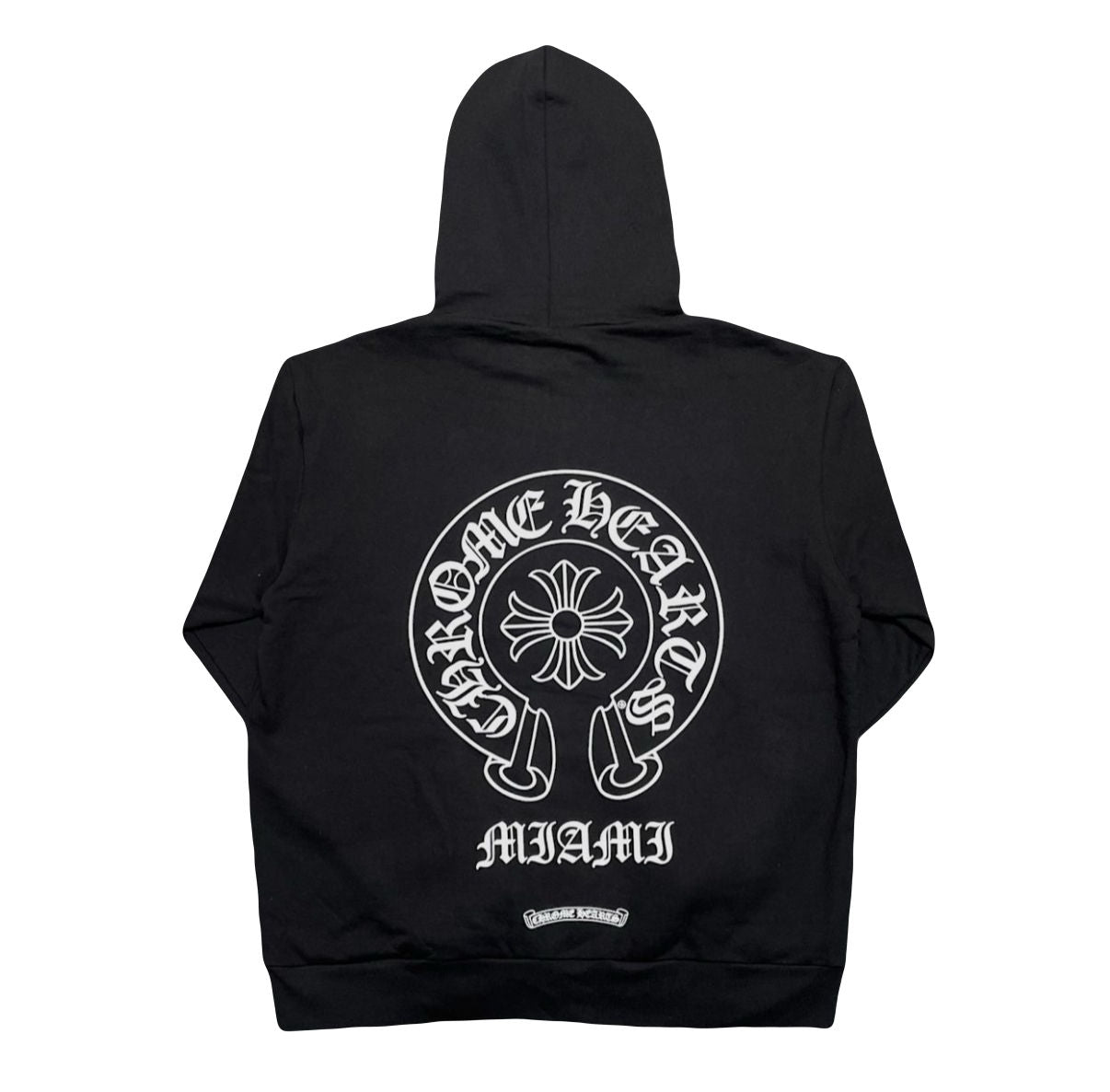 Chrome Hearts Black Miami Horseshoe Hoodie