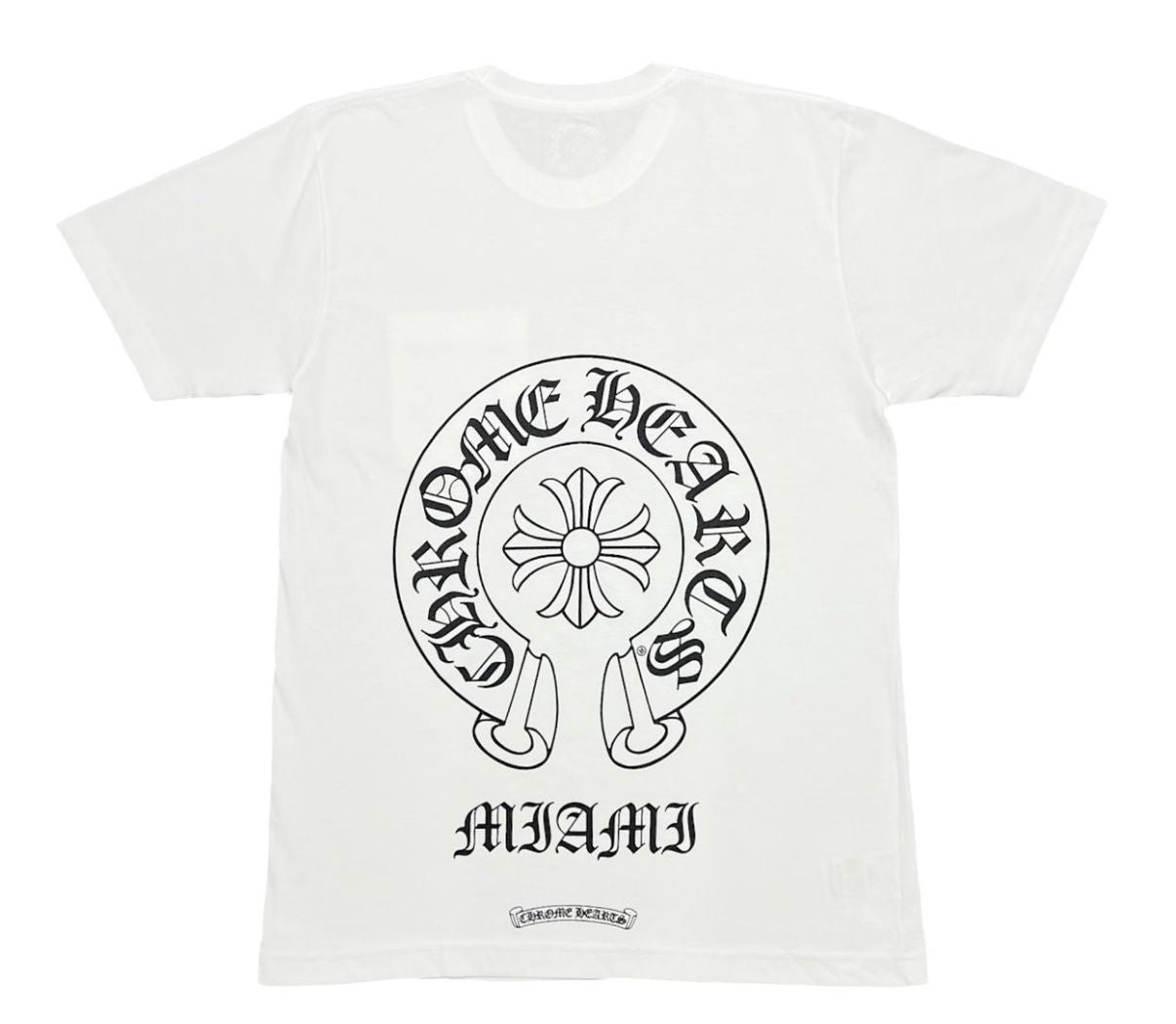 Chrome Hearts White Miami Horseshoe S/s