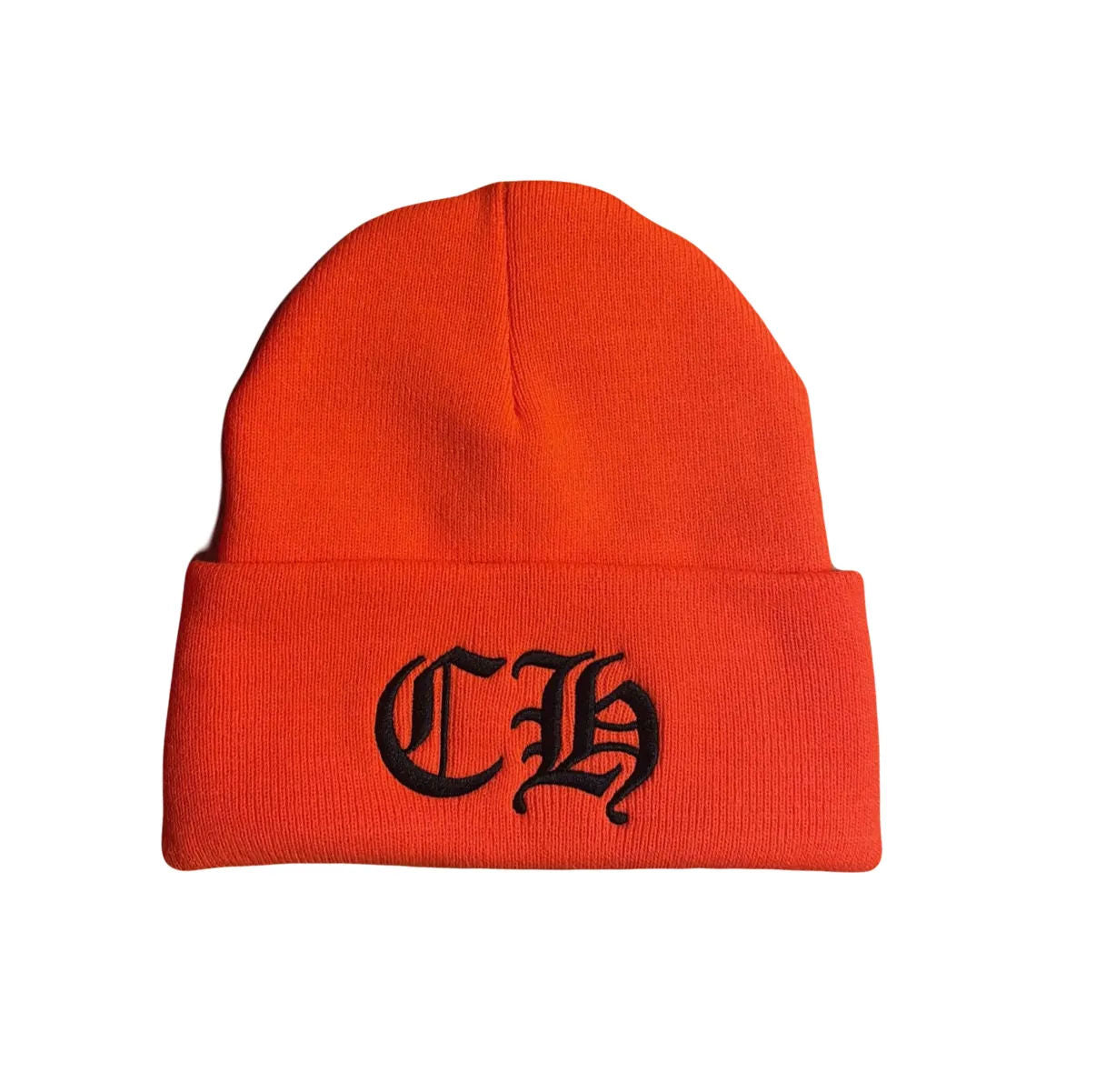 Chrome Hearts Orange CH Beanie