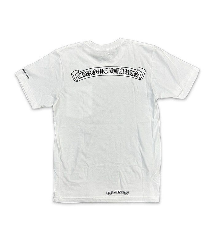 Chrome Hearts White Scroll Pocket Tee S/s