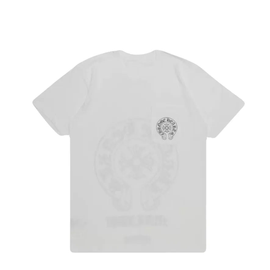 Chrome Hearts White Miami Horseshoe S/s