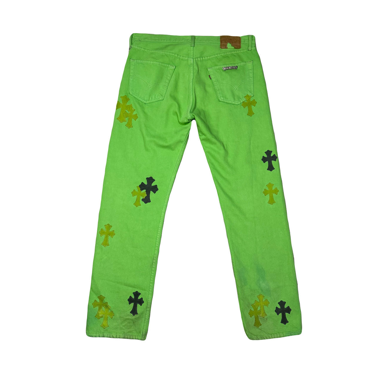 Chrome Hearts Green Cross Patch Levi's