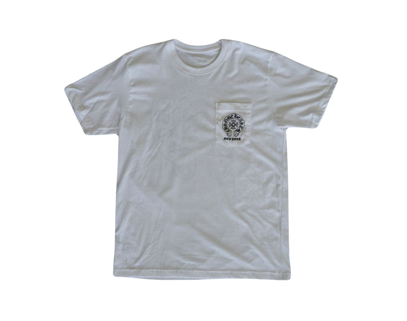 Chrome Hearts White New York Horseshoe S/S