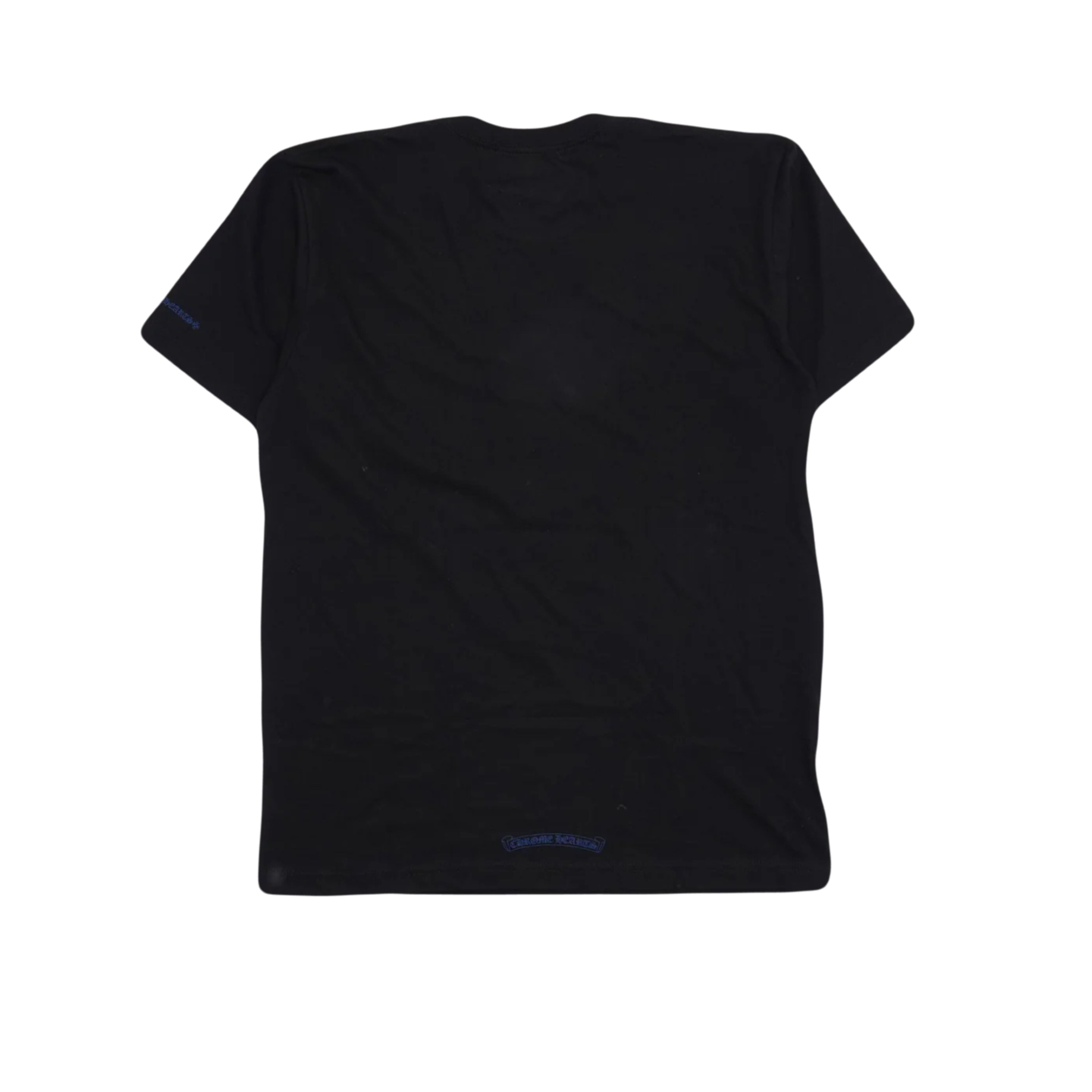 Chrome Hearts Black Blue Neck Logo S/S