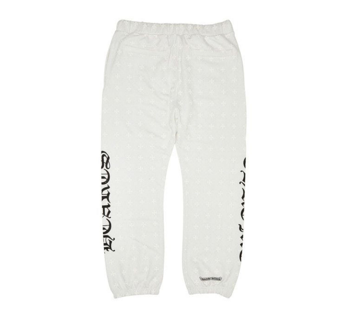 Chrome Hearts White CH Monogram Sweatpants