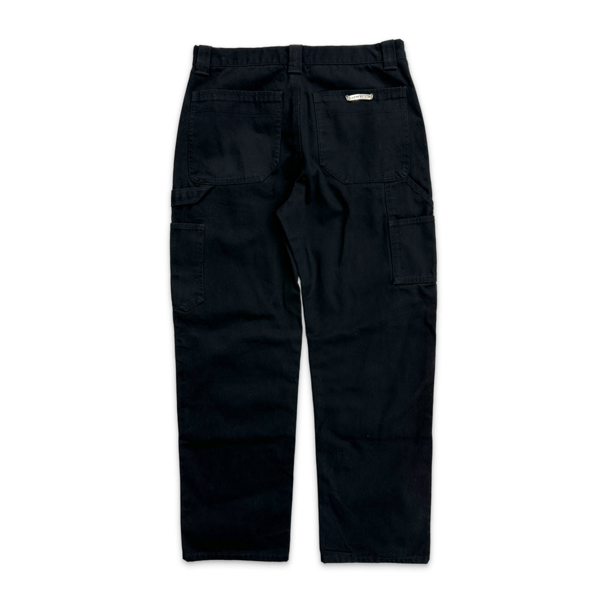 Chrome Hearts Black Double Knee Carpenter Pants