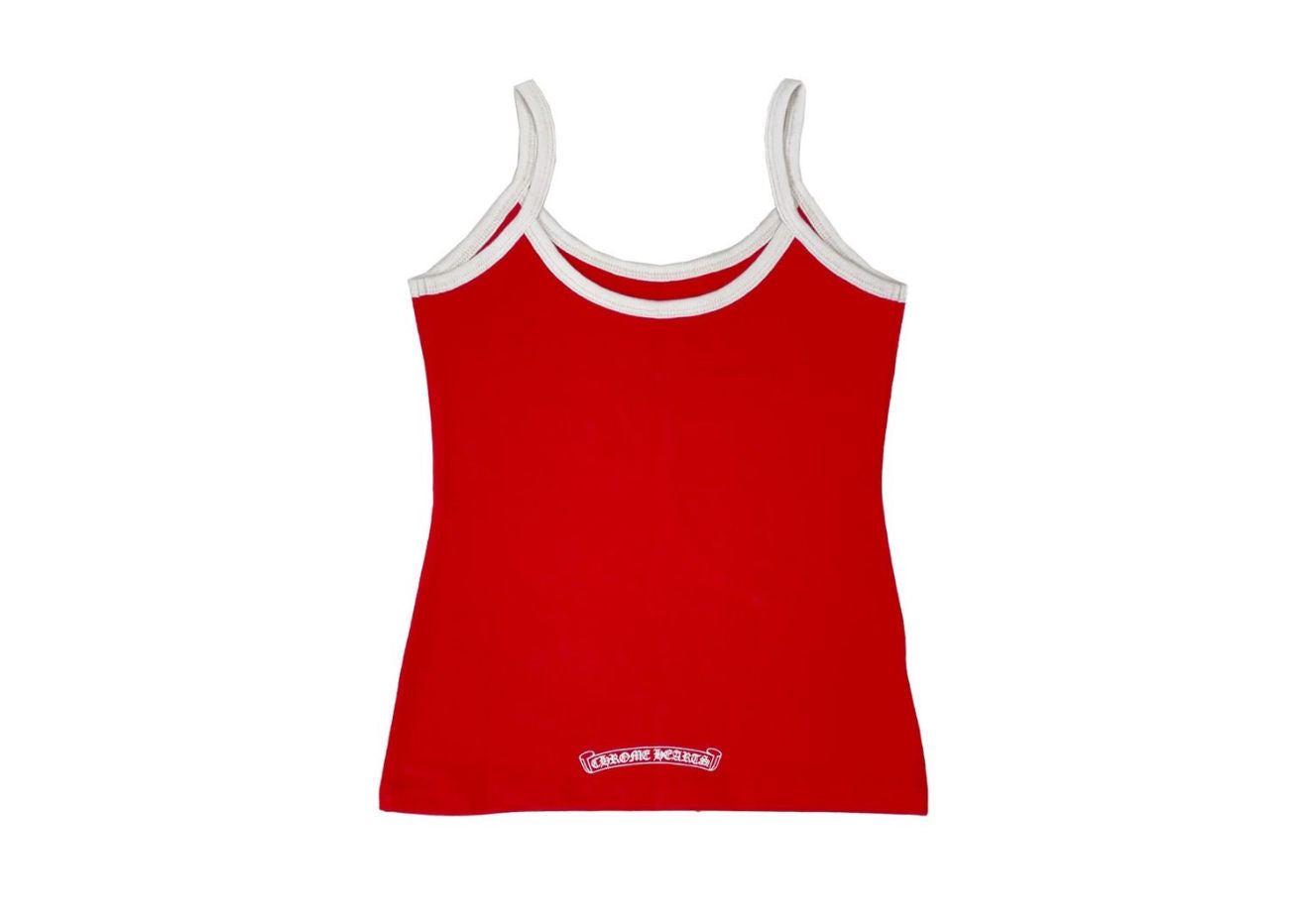 Chrome Hearts Red Tank Top