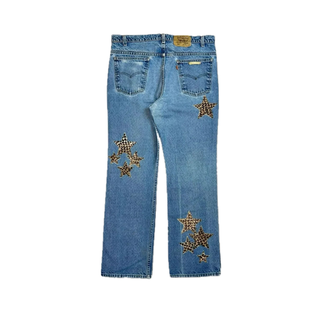 Chrome Hearts Cheetah Star Patch Levis