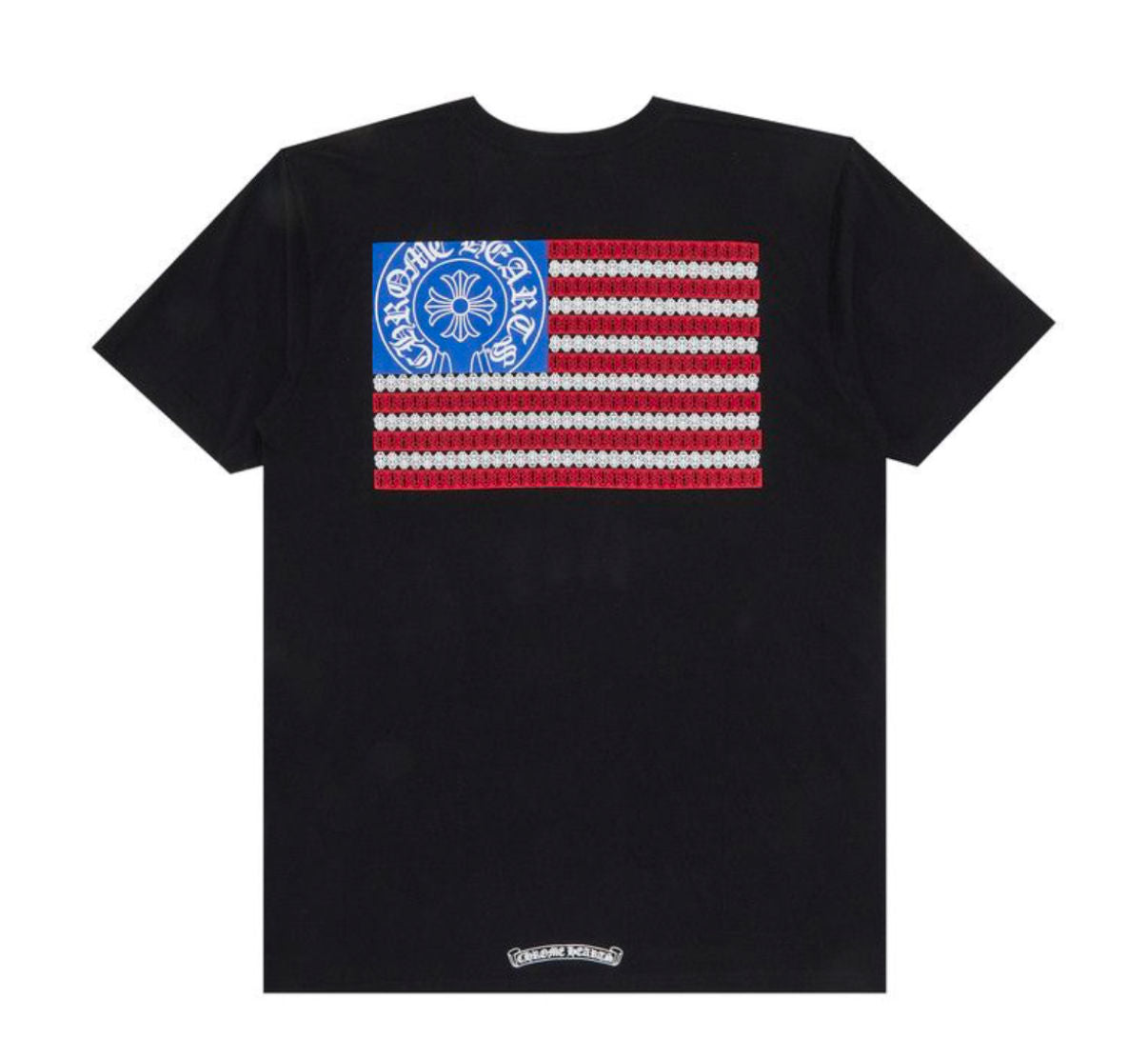 Chrome Hearts Black USA Flag S/s